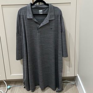 Men’s big and tall Callaway golf shirt. 4XLT. Never worn